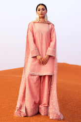 3-PC Embroidered Raw-Silk Suit CMA-5-142